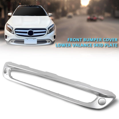G-PLUS Front Bumper Cover Lower Valance Skid Plate Compatible with Benz GLA250 GLA200 Base Trim Model 2014-2017 156-885-36-22