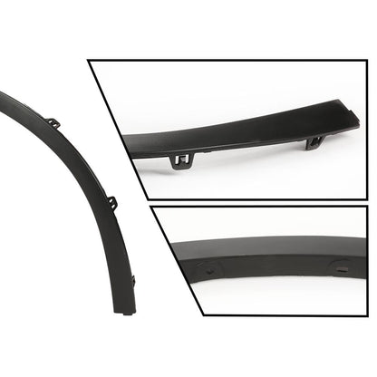 G-PLUS Front Left Wheel Arch Molding Fender Flares Compatible With Bmw X1 2012 2013 2014 2015, Front Wheel Cover Protector Fender Trim Driver Side 51772990165, BM1290103