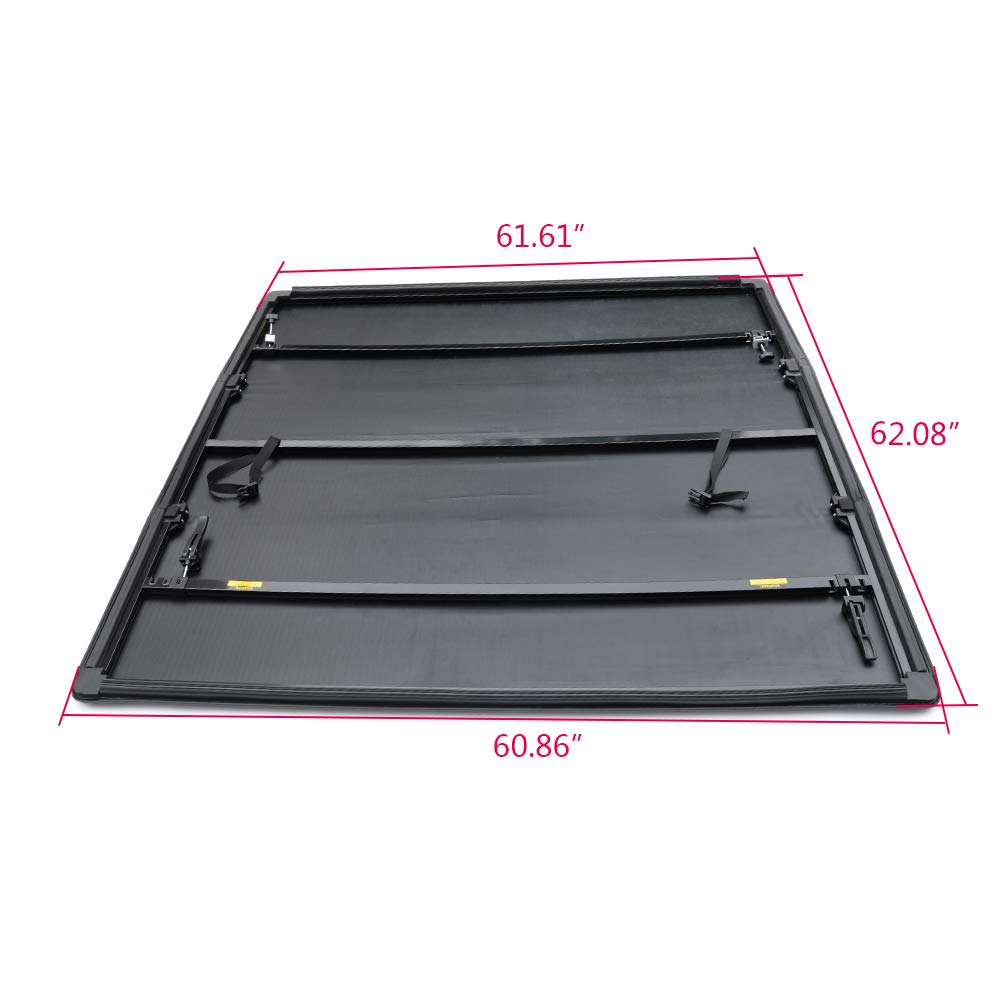 G-PLUS Cab Extra Short Bed 5´3" Compatible with 2005-2011 Dodge Dakota Crew