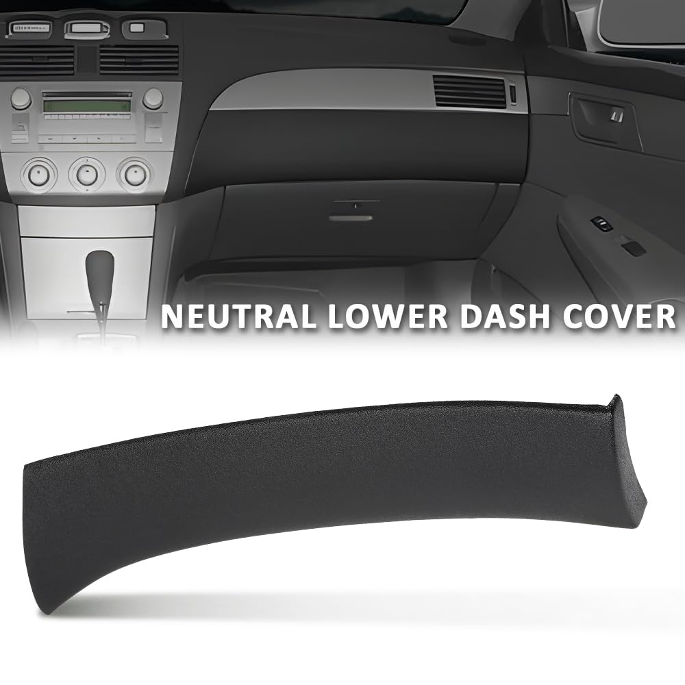 G-PLUS Lower Dash Cover Compatible with Toyota Solara 2004-2008 Dashboard Cover Black