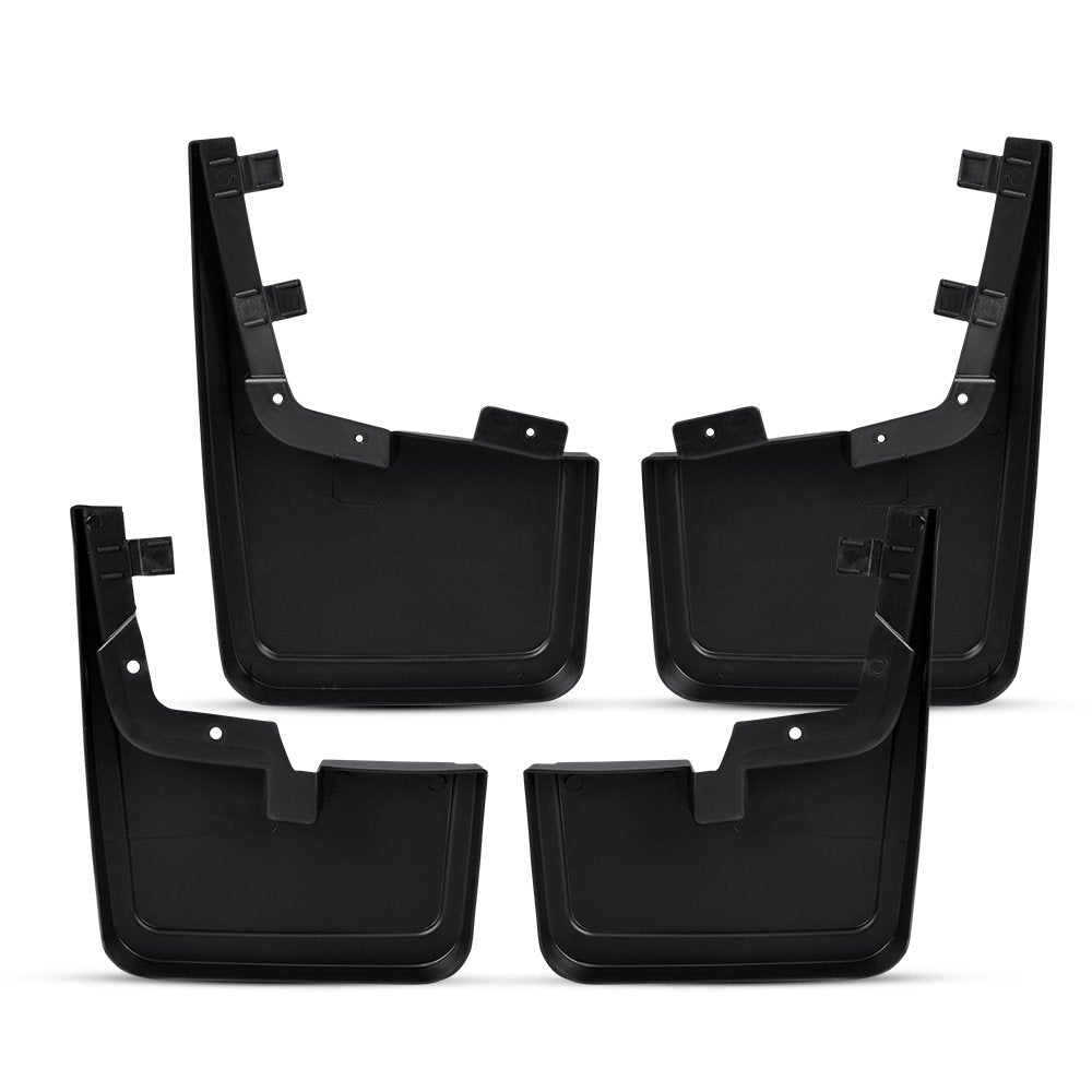 G-PLUS Mud Flaps W/O Fender Flares Compaitble with Ford F150 2015 2016 2017 2018 Front Rear Splash Mudguards