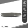 G-PLUS TPE Dashboard Dash Cover Compatible with Dodge Ram 1500 2002-2005/2500 3500 2003-2005 Instrument Dash Board Panel Gray
