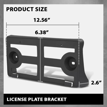 G-PLUS Front License Plate Bracket Holder Mounting, Compatible with Ford F150 Raptor Pickup 4-Door 3.5L 2017-2020, FO1068199, HL3Z17A385AB