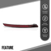 G-PLUS Rear Right Light Reflector Compatible with VW Beetle 2012-2016 5C5945702D Red