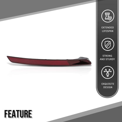 G-PLUS Rear Right Light Reflector Compatible with VW Beetle 2012-2016 5C5945702D Red