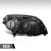 G-PLUS Halogen Headlight with Bulb Left Compatible with Benz GLK250 Bluetec 4Matic 2013 2014 2015, Fit Benz GLK350 (submodel: 4Matic, Base) 2013-2015 2048204139, MB2502203 Black