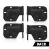 G-PLUS Door Hinges 4pcs Black Compatible with HMMWV M998