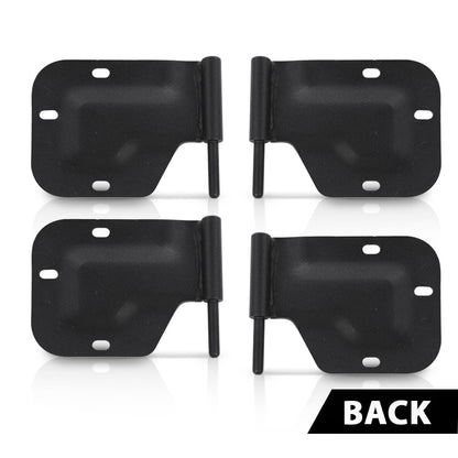 G-PLUS Door Hinges 4pcs Black Compatible with HMMWV M998