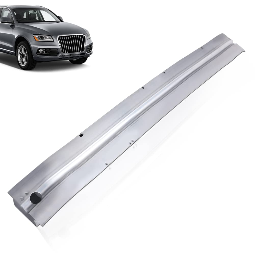 G-PLUS Front Bumper Reinforcement Compatible with Audi Q5 SQ5 2009-2017 8R0807113B AU1006123 Impact Bar Aluminum Silver