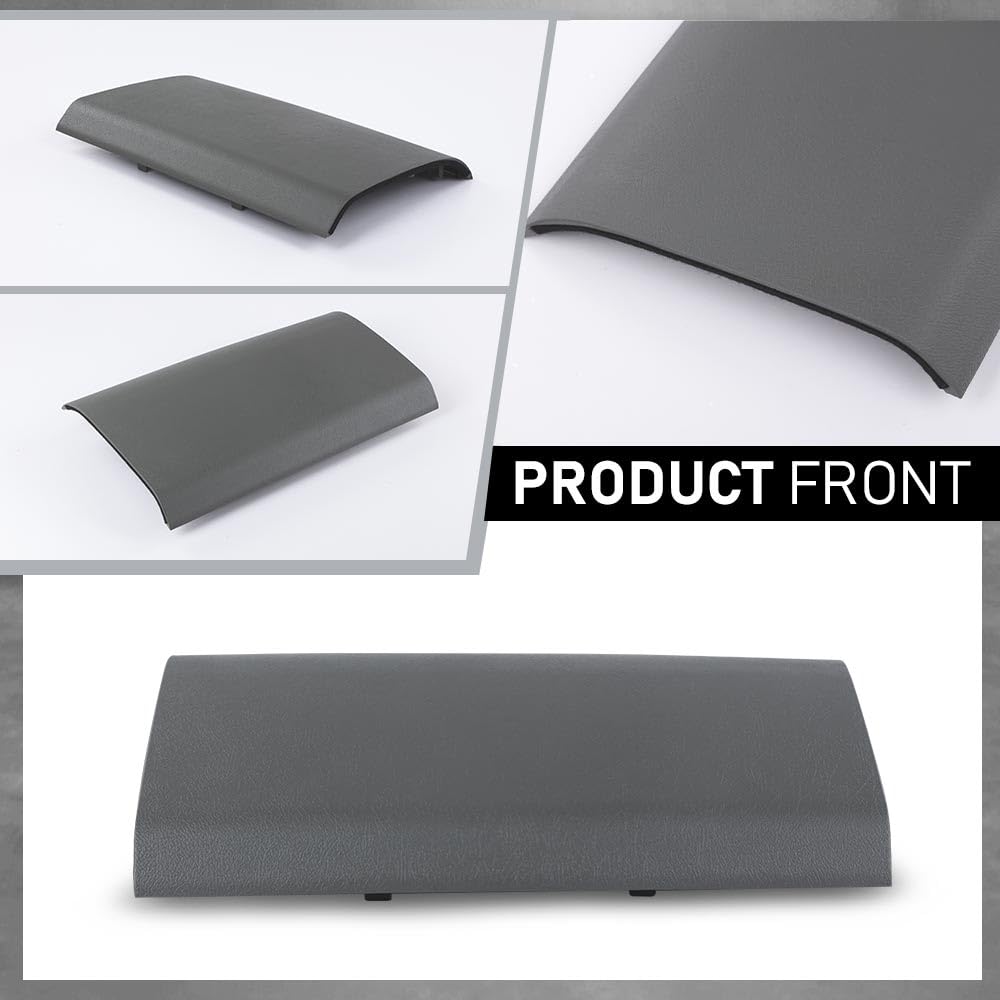 G-PLUS Dash Trim Panel Cover Right Passenger Upper Above Glovebox Gray Compatible with Ford F150 2004-2008