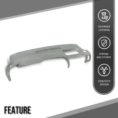G-PLUS TPE Dash Cover for Chevy Silverado GMC Sierra 2007-2013 Gray Product Image