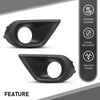 G-PLUS Fog Light Bezel Cover Set Compatible with Subaru Forester 2.5i Model 2014-2016,Not Fit XT Models,Not Fit Forester 2.0XT Model 57731SG030