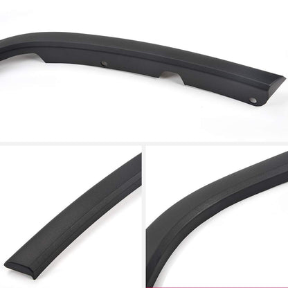 G-PLUS Front Driver & Passenger Side Fender Flares Compatible With Jeep Grand Cherokee 2011-2016 Wheel Opening Molding Trim Black