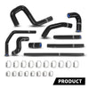 G-PLUS Silicone Heater Hose Kit Compatible with Toyota 4Runner 3.4L 1996-2002 W/Rear Heater Black