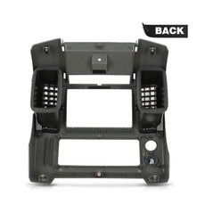 G-PLUS Center Dash Bezel for Nissan Frontier 2005-2020 Gray ABS Additional Angle