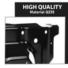 G-PLUS Front Passenger Side Bumper Impact Bar Bracket Compatible with GMC Sierra 1500 (submodel: AT4, Base, Denali, Elevation, SLE, SLT) 2019-2022 Black 84539975