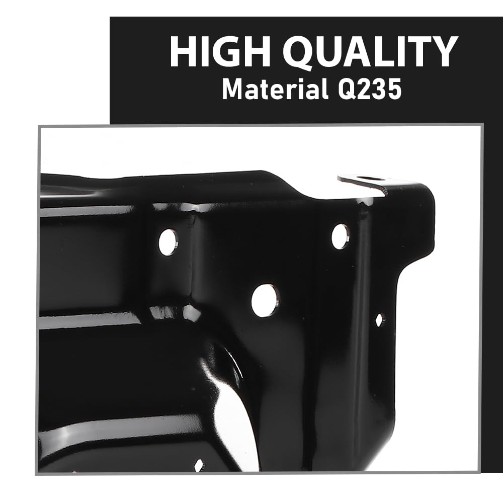 G-PLUS Front Passenger Side Bumper Impact Bar Bracket Compatible with GMC Sierra 1500 (submodel: AT4, Base, Denali, Elevation, SLE, SLT) 2019-2022 Black 84539975