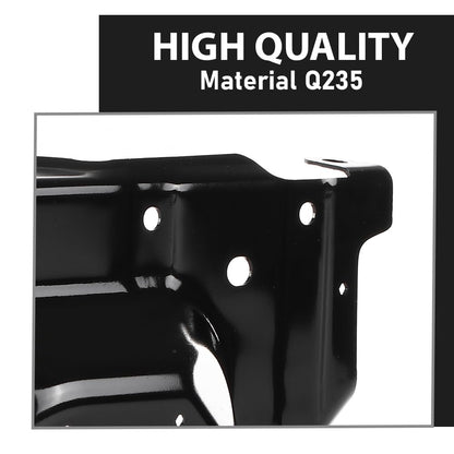 G-PLUS Front Passenger Side Bumper Impact Bar Bracket Compatible with GMC Sierra 1500 (submodel: AT4, Base, Denali, Elevation, SLE, SLT) 2019-2022 Black 84539975