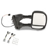 G-PLUS Manual Towing Side Heated Mirrors Compatible With Only 1999-2007 Ford F250/F350/F450/F550 Super Duty models only(without signal lights) 2001-2005 Ford Excursion FO1321218