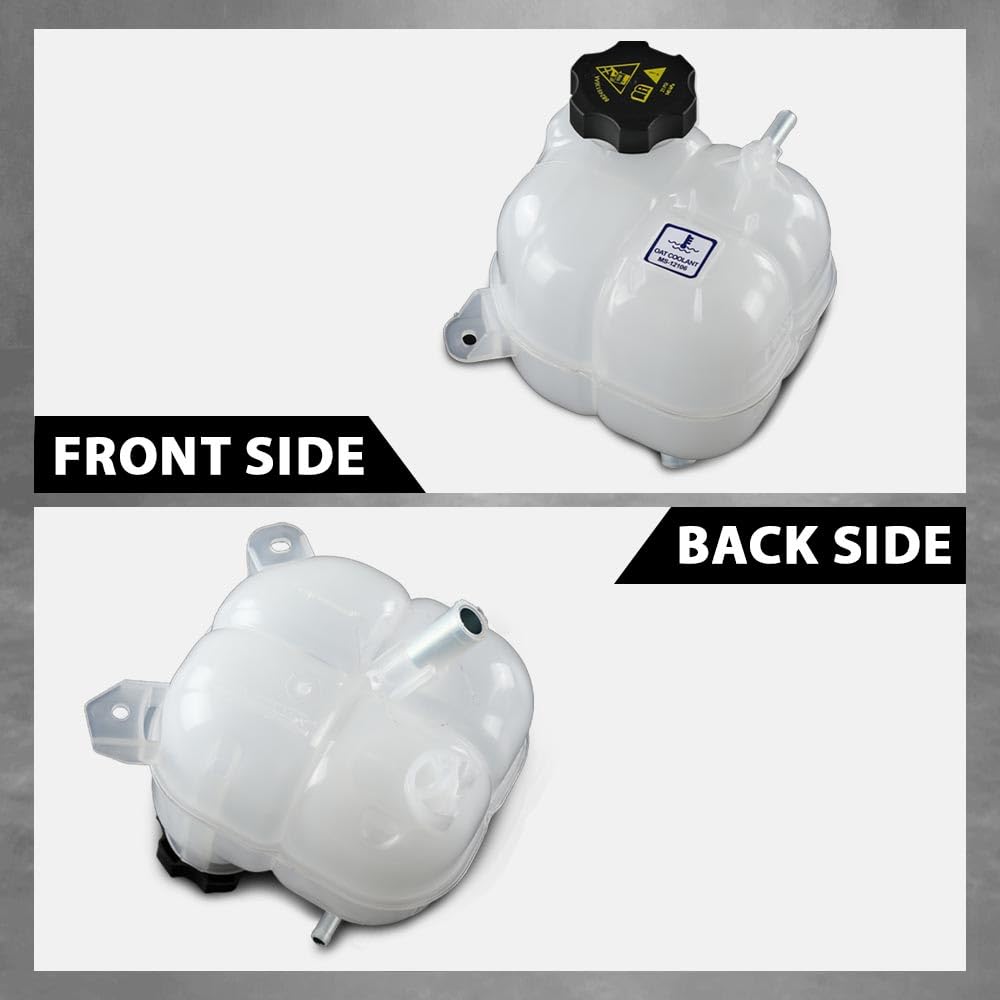 G-PLUS Coolant Reservoir Radiator Expansion Tank Compatible with Chrysler 200 (submodel: C, Limited, LX, S) 2015-2017,Compatible with Jeep Cherokee 2014-2018 68102155AD-PFM, CH3014161