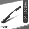 G-PLUS Rear Trunk Roof Spoiler Lip Wing Compatible with Ford F150 All Cabs 2009 2010 2011 2012 2013 2014 Trunk Roof Spoiler Lip Wing Black