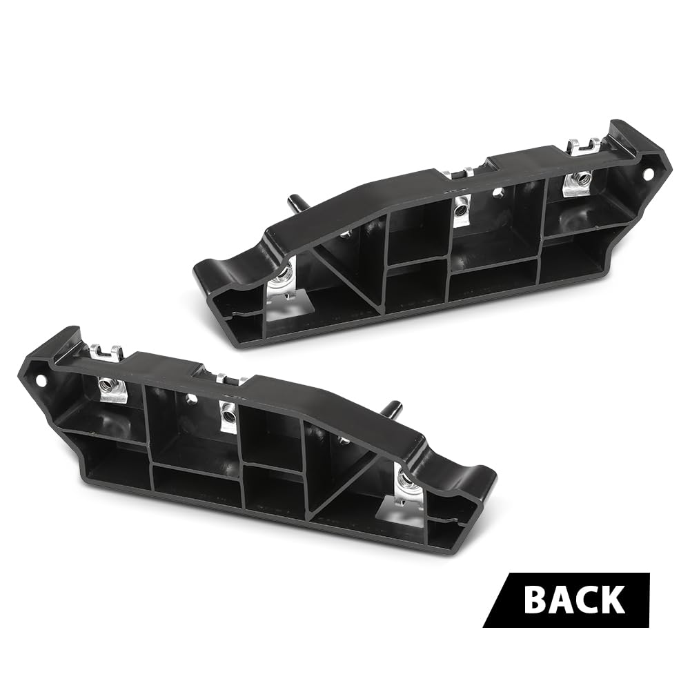 G-PLUS Pair Front Bumper Bracket, Compatible with Lincoln MKX (submodel: Black Label, Premiere, Reserve, Select) 2016-2018, LH Driver and RH Passenger Side 2PCS, FA1Z17C947A, FA1Z17C947B