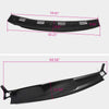 G-PLUS Molded Dashboard Dash Cover Cap Overlay Compatible with Dodge Ram 1500 2002-2005/Ram 2500 3500 2003-2005 Front Section ABS 2 Pieces Kit Black