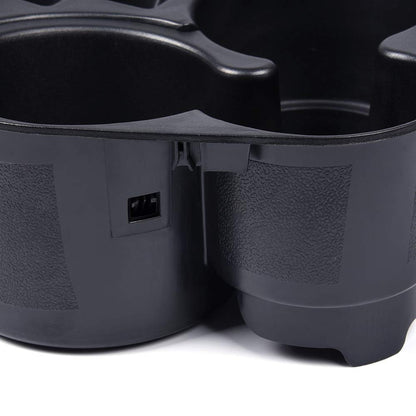 G-PLUS Center Console Cup Holder & Liner Black Compatible with Nissan Altima 2007-2012