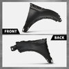 G-PLUS Front Right Fender Panel Compatible with Evoque 2012-2018 Black
