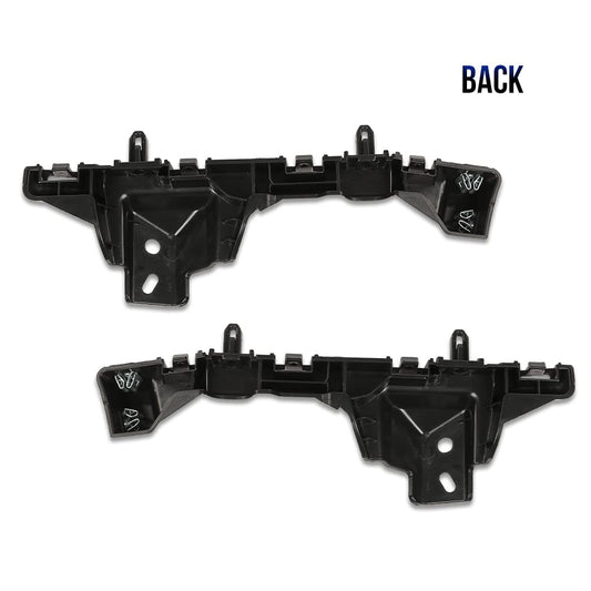 G-PLUS Front Bumper Retainer Bracket 2pcs Compatible with 2018-2022 Chevy Equinox Front LH and RH Bumper Retainer Support Brackets 84293394, GM1043141, 84293393, GM1042141