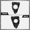 G-PLUS Fog Light Bezel Lamp Trim w/Chrome Right Passenger Compatible with Toyota RAV4 2016-2018 520300R030