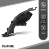 G-PLUS Front Left Side Fender Liner Compatible with Benz E400 2015-2017,Fit Benz E550 2014-2017,Fit Benz E350 2014 MB1248176