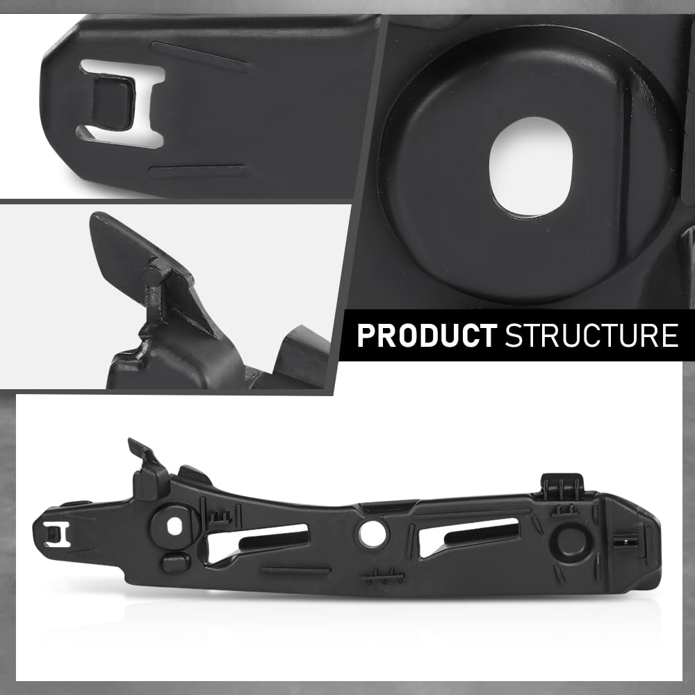 G-PLUS Bumper Side Support Bracket Retainer, Compatible with Porsche Cayenne 2015-2018, 958-505-050-01, 95850505001