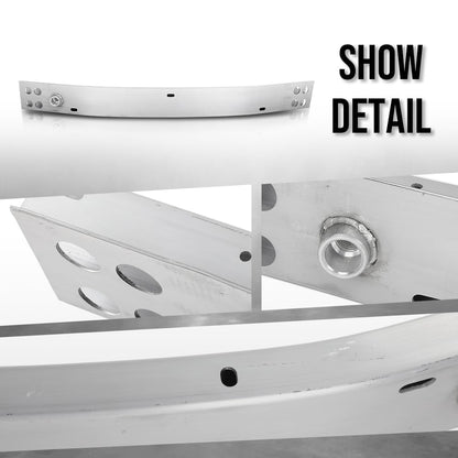 G-PLUS Front Bumper ReinForcement Compatible with Buick LaCrosse (submodel: Base, Essence, Preferred, Premium) 2017 2018 2019 Fit Buick LaCrosse Avenir 2018 2019 23410397, GM1006696 Silver