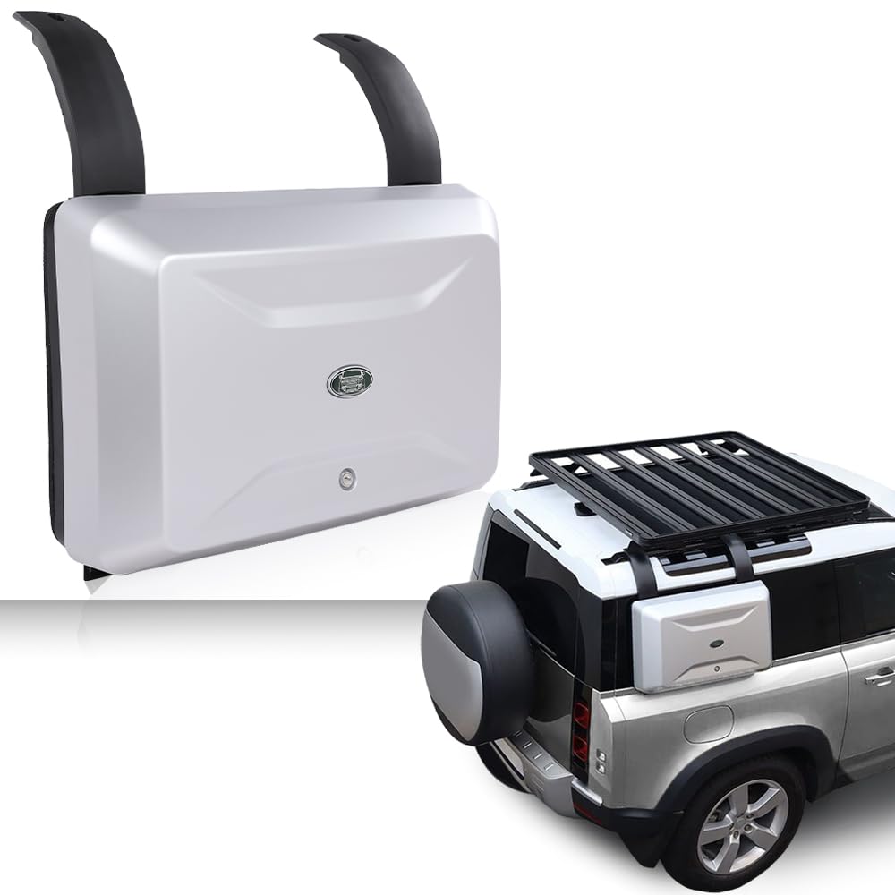 G-PLUS Exterior Side Mounted Gear Storage Box ABS Carrier Compatible With Land Rover Defender 2020 2021