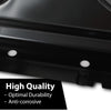 G-PLUS Rocker Panels Left and Right Side Compatible with Chevy Silverado/GMC Sierra Pickup Extended Cab 2014-2018 (Not Fit Crew Cab) Black