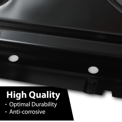 G-PLUS Rocker Panels Left and Right Side Compatible with Chevy Silverado/GMC Sierra Pickup Extended Cab 2014-2018 (Not Fit Crew Cab) Black