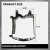 G-PLUS Radiator Core Support Rear Deflector Left Right Compatible with Land Rover Range Rover 2013-2022,Fit Land Rover Range Rover Sport 2014-2022,Fit Land Rover Discovery 5 2017-2023