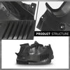 G-PLUS Front Left Driver Side Fender Liner Compatible with Benz C300 C350 2008-2011 MB1248145, 2046905730