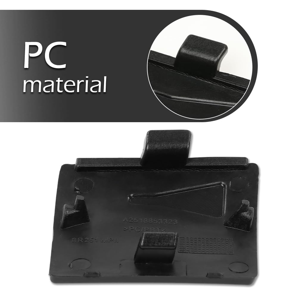 G-PLUS Rear Bumper Tow Hook Cover Flap Compatible with Benz R-Class W251 2010-2014 2518853323