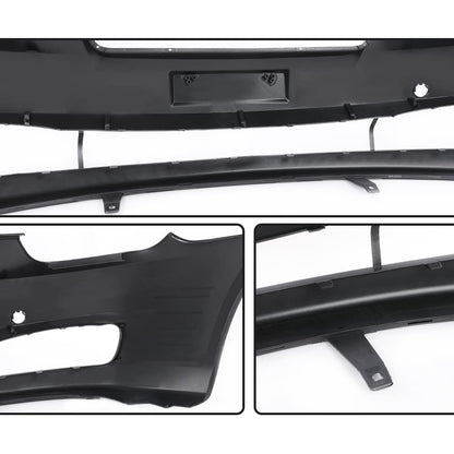 G-PLUS Primered Front Bumper Cover Compatible with Hyundai Accent Sedan/Hatchback 2006 2007 2008 2009 2010 2011 Will Not Fit 2006 Hatchback HY1000163 865111E000 865111E001
