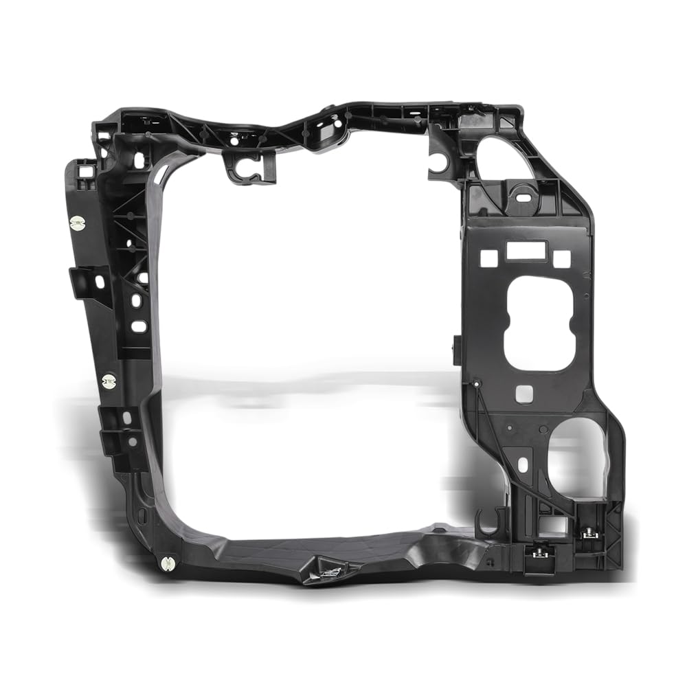 G-PLUS Front Left Side Intermediate Radiator Support Assembly w/ Bracket Compatible with Porsche Macan 2015-2018 95B805295 Direct OE Replacement Black