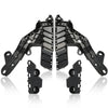 G-PLUS Bumper Bracket Retainers Front 4PC Beam Mount Support Compatible with Altima Sedan 2013 2014 2015 62059-3TA0A 62058-3TA0A 62221-3TA0A 62220-3TA0A