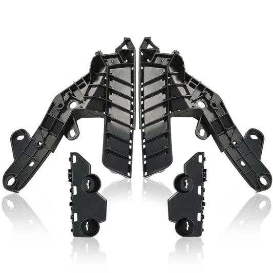 G-PLUS Bumper Bracket Retainers Front 4PC Beam Mount Support Compatible with Altima Sedan 2013 2014 2015 62059-3TA0A 62058-3TA0A 62221-3TA0A 62220-3TA0A