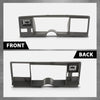G-PLUS Speedometer Dash Bezel Trim Compatible with Chevy Silverado GMC Sierra Truck 1988-1994 Gray