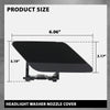 G-PLUS Front Headlight Washer Cover Right and Left Compatible with Benz E-Class W212 E500 E350 E250 2009-2013 A2128600108