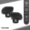 G-PLUS HeadLight Washer Cover Powerwash Cap 1 Pair LH+RH Compatible with Range Rover Evoque 2012-2017