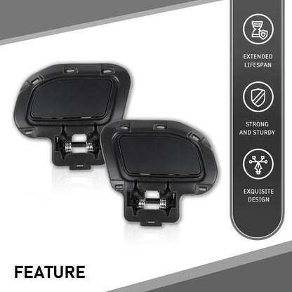 G-PLUS HeadLight Washer Cover Powerwash Cap 1 Pair LH+RH Compatible with Range Rover Evoque 2012-2017