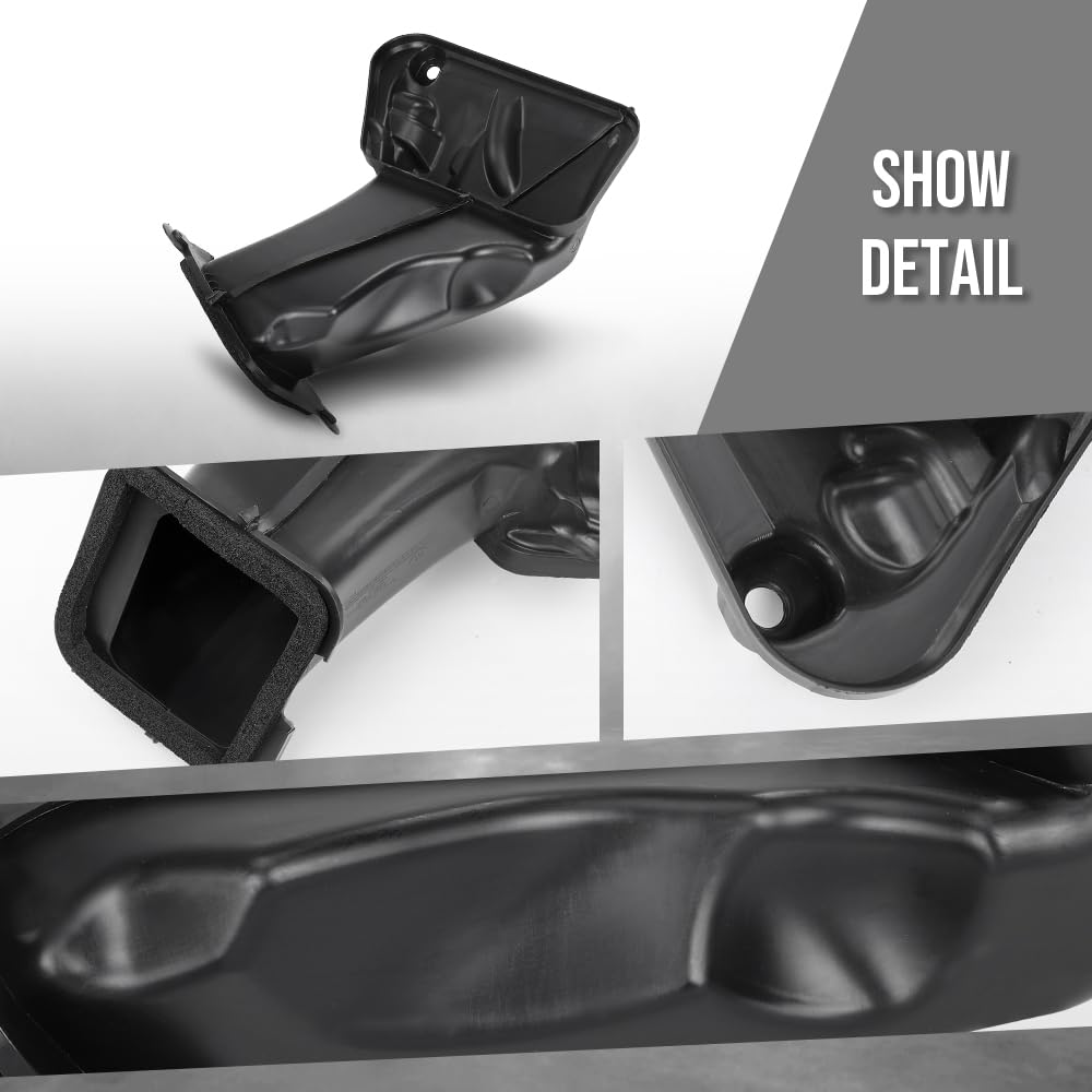 G-PLUS Duct Air Intake Compatible with Tesla Model Y 2020-2023 1499137-00-D Black