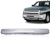 G-PLUS Front Bumper Cover Impact Face Bar Compatible with Chevy Silverado 1500 2007-2013, Fit Chevy Silverado 2500 3500 Pickup 2007-2010 w/Air Intake Hole, GM1002831, Silver